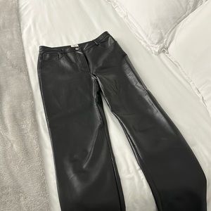 WILFRED MELINA ARITZIA LEATHER PANT